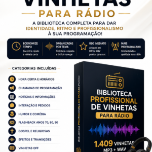 1.400 Vinhetas para Rádio